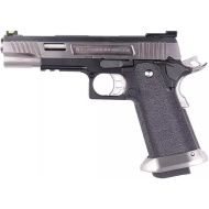 WE GBB Hi-Capa 5.1 Force T.REX - strieborná