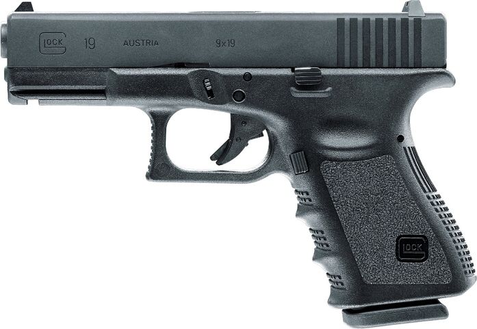 UMAREX GLOCK 19 GBB, kal. 6mm, gas - čierny