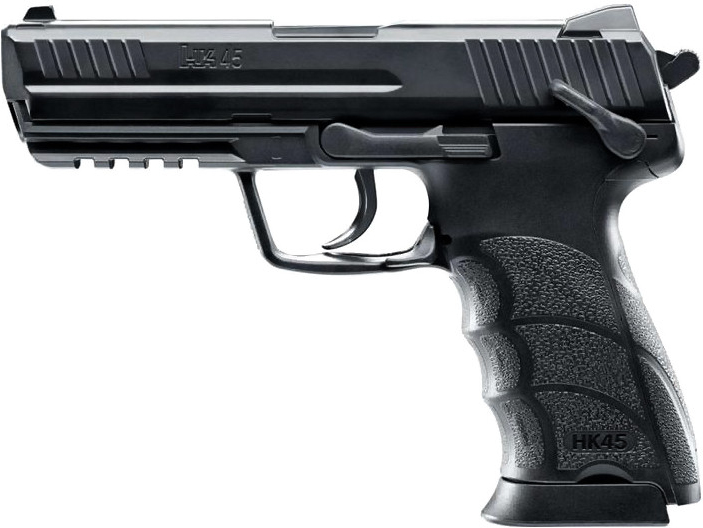 UMAREX Heckler&Koch HK45, kal. 6mm, CO2 - čierna