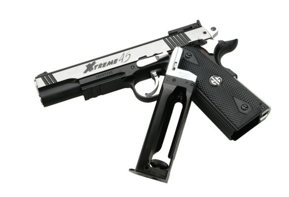 WE GBB 1911A CO2 - čierna