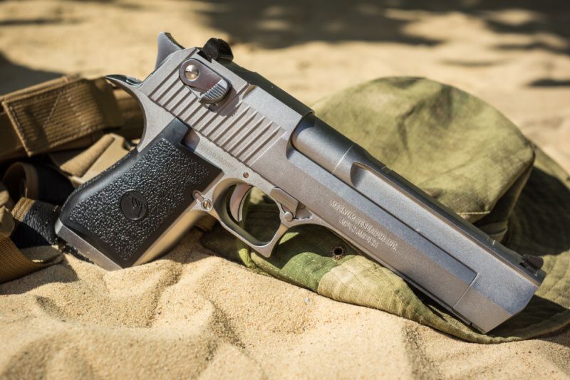 WE GBB Desert Eagle - strieborný