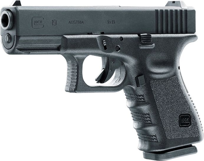 UMAREX GLOCK 19 GBB, kal. 6mm, gas - čierny