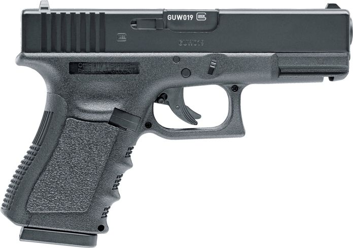 UMAREX GLOCK 19 NBB, kal. 6mm, CO2, čierna - čierny