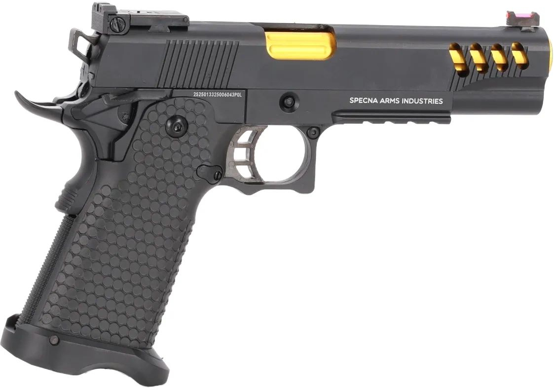 SPECNA ARMS GBB VAPOR - black / gold (SA-VGP08)