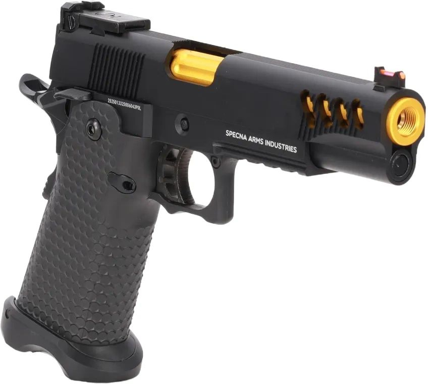 SPECNA ARMS GBB VAPOR - black / gold (SA-VGP08)