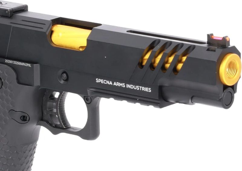 SPECNA ARMS GBB VAPOR - black / gold (SA-VGP10)