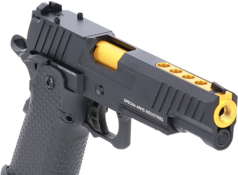 SPECNA ARMS GBB VAPOR - black / gold (SA-VGP19)