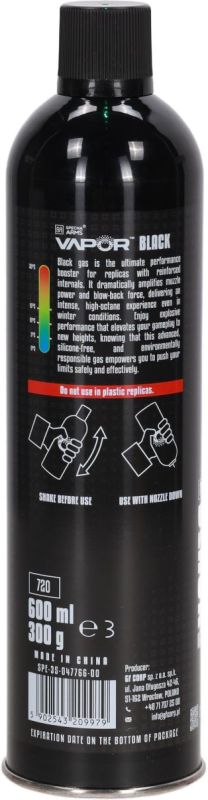 SPECNA ARMS Plyn Vapor Black 600ml