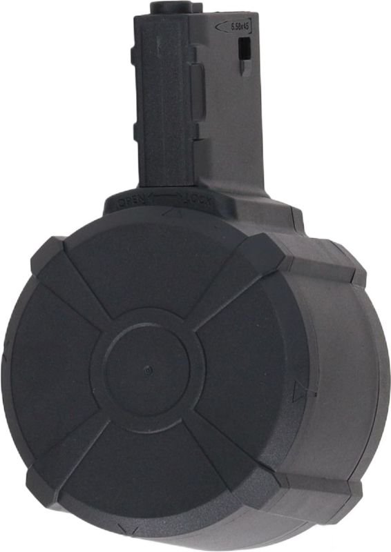 SPECNA ARMS Zásobník M4/AR15 Drum 1500BB - black