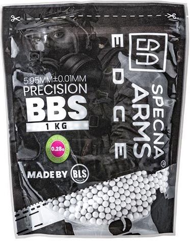 SPECNA ARMS BB BIO EDGE 0,28g / 3570ks / 1kg precision white