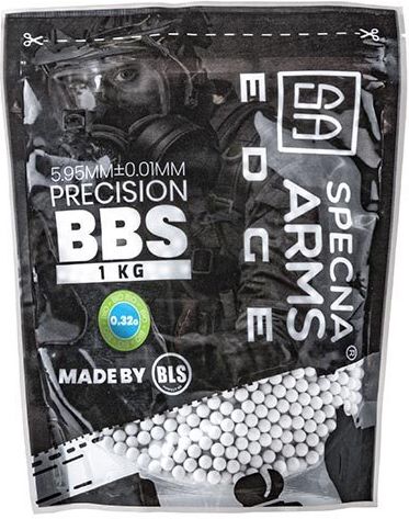 SPECNA ARMS BB BIO EDGE 0,32g / 3100ks / 1kg precision white