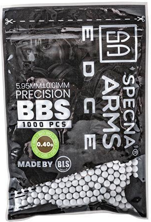 SPECNA ARMS BB BIO EDGE 0,40g / 1000ks / 400g precision white