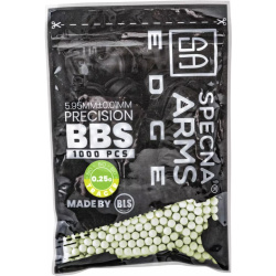 SPECNA ARMS BB BIO EDGE 0,25g / 1000ks / 300g tracer green