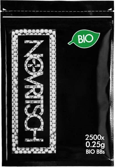 NOVRITSCH BB 0,25g / 2500ks / 0,625kg / Bio white