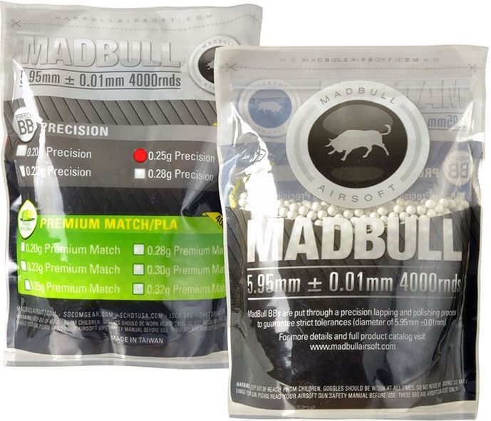 MADBULL BB 0,25g 4000ks Precision