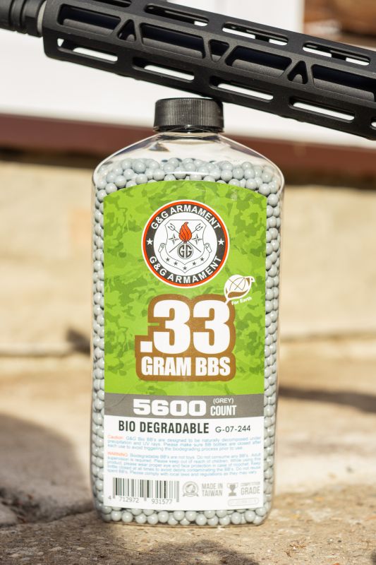 G&G BB 0,33g / 5600ks / 1,848kg / grey