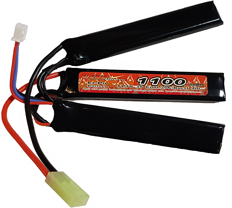 VB POWER LiPo batéria 11,1V 1100mAh 3S 20C (3pack)