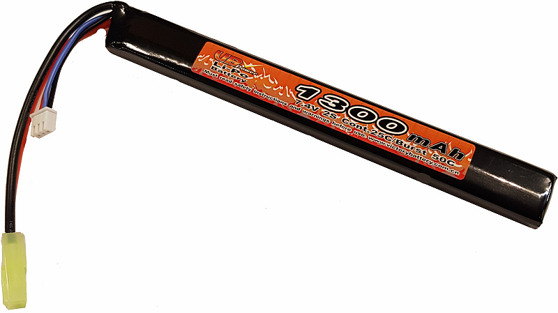 VB POWER LiPo batéria 7,4V 1300mAh 2S 25C (1pack)