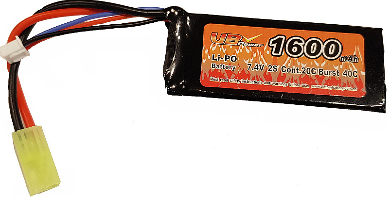 VB POWER LiPo batéria 7,4V 1600mAh 2S 20C (1pack)