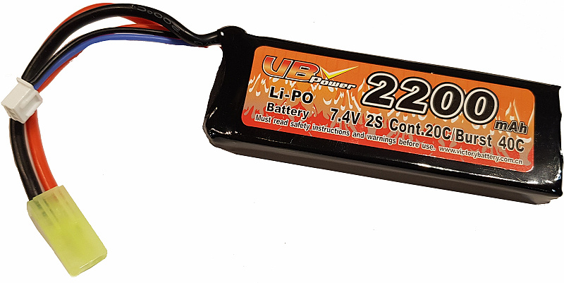 VB POWER LiPo batéria 7,4V 2200mAh 2S 20C (1pack)