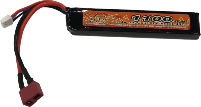 VB POWER LiPo batéria 7,4V 1100mAh 2S 20C TDean (1pack)