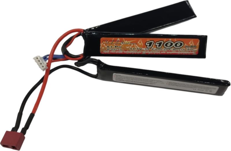 VB POWER LiPo batéria 11,1V 1100mAh 3S 20C TDean (3pack)