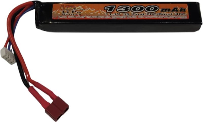 VB POWER LiPo batéria 11,1V 1300mAh 3S 20C TDean (1pack)
