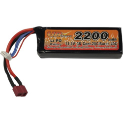 VB POWER LiPo batéria 11,1V 2200mAh 3S 20C TDean (1pack)