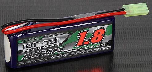 TURNIGY LiPo batéria 11,1V 1800mah 3S 25-50C (1pack)