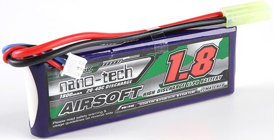 TURNIGY LiPo batéria 7,4V 1800mah 2S 20-40C (1pack)