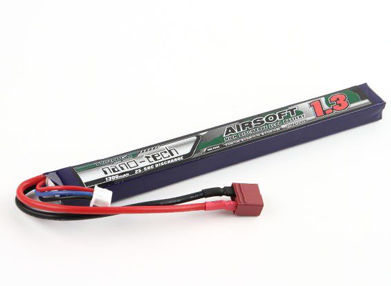 TURNIGY LiPo batéria 7,4V 1300mah 2S 25-50C Tdean (1pack)