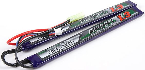 TURNIGY LiPo batéria 7,4V 1300mah 2S 25-50C (2pack)