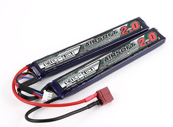 Turnigy LiPo batéria 7,4V 2000mAh 2S 15-30C TDean