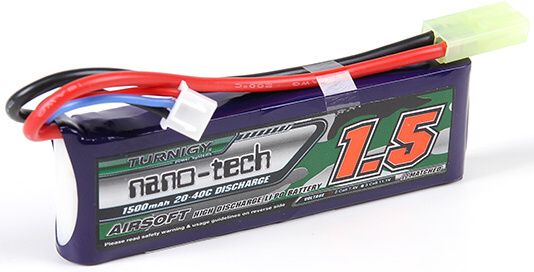 TURNIGY LiPo batéria 7,4V 1500mah 2S 20-40C (1pack)