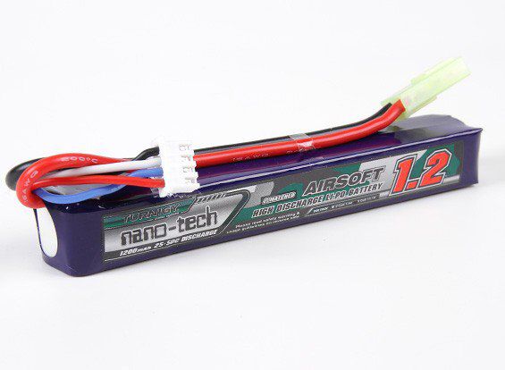 TURNIGY LiPo batéria 11,1V 1200mah 3S 25-50C (1pack)