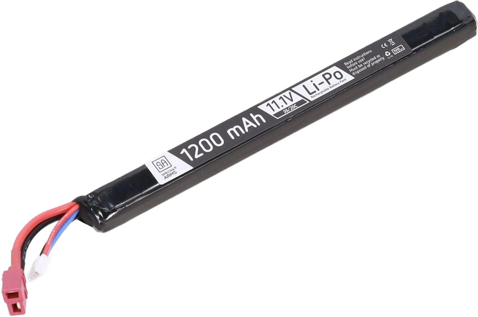 SPECNA ARMS LiPo batéria 11,1V 1200mAh 20/35C TDean (1pack)