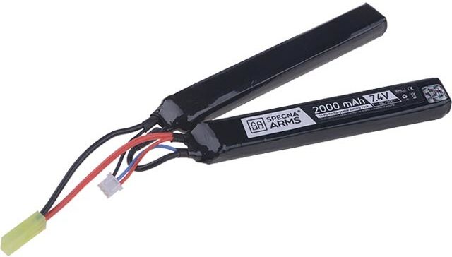 SPECNA ARMS LiPo batéria 7,4V 2000mAh 2S 15-30C (2pack)