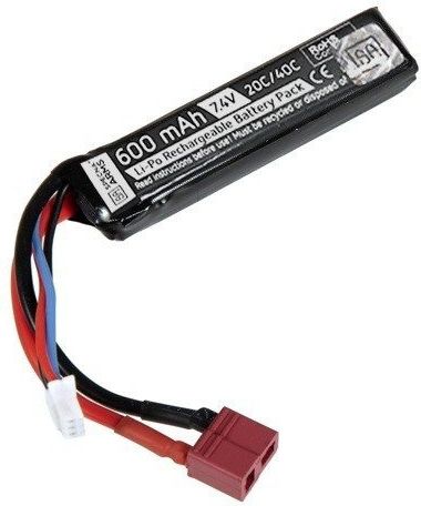 SPECNA ARMS LiPo batéria 7.4V 600mAh 2S20/40C TDean(PDW)(1pack)