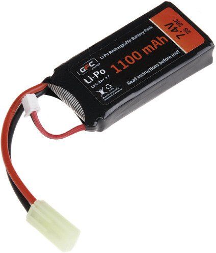 GFC LiPo batéria 7,4V 1100mAh 2S 20-40C (1pack)