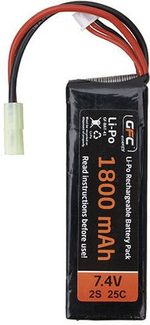 GFC LiPo batéria 7,4V 1800mAh 2S 25-45C (1pack)