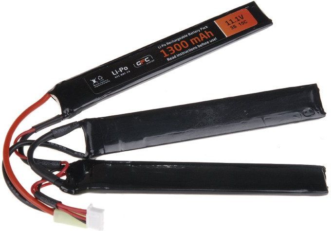 GFC LiPo batéria 11,1V 1300mAh 3S 15-30C (3pack)