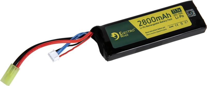 ELECTRO RIVER LiPo batéria 11,1V 2800mAh 3S 25/50C (1pack)