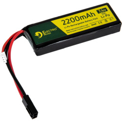 ELECTRO RIVER LiPo batéria 7,4V 2200mAh 2S 50C (1pack)