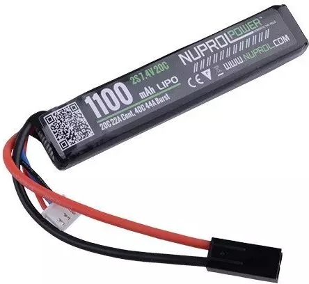 NUPROL LiPo batéria 7,4V 1100mAh 2S 20C (1pack)