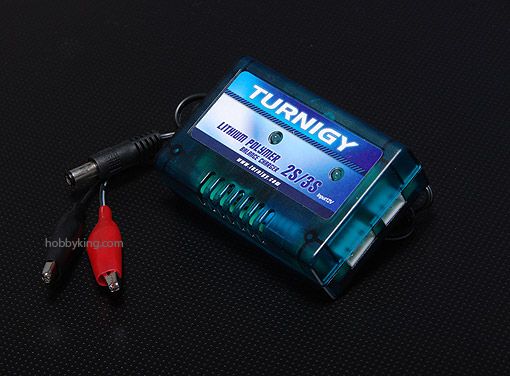 TURNIGY Nabíjačka 12v 2-3S Basic Balance