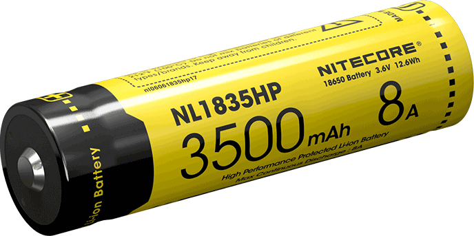NITECORE Li-Ion akumulátor 18650 nabíjateľná 3500mAh 8A High Power (NL1835HP)