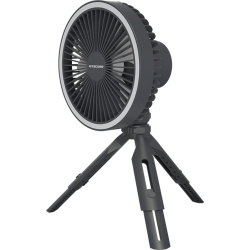 NITECORE Elektrický ventilátor NEF10 s LED svetlom a powerbankou - grey (NCx-NEF10-gy)