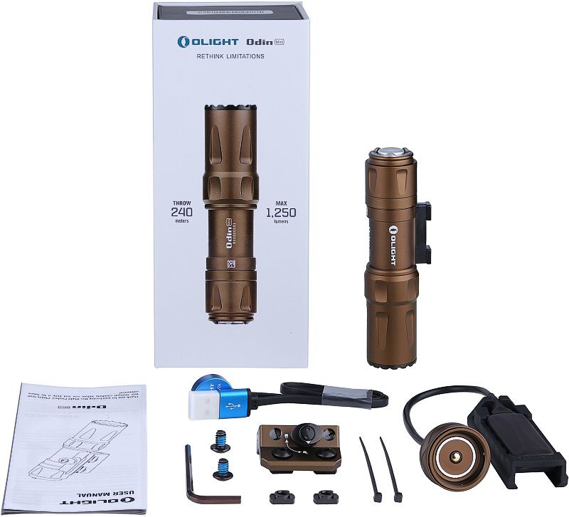 OLIGHT Svietidlo Odin Mini 1250 lm - desert (OL620)