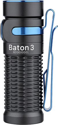 OLIGHT Svietidlo Baton 3 1200 lm prémiová edícia - čierne (OL649)