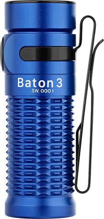 OLIGHT Svietidlo Baton 3 1200 lm prémiová edícia - modré (OL651)